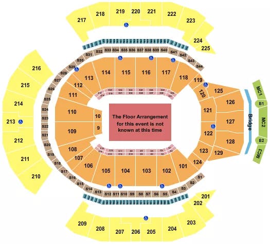  GENERIC FLOOR Seating Map Seating Chart