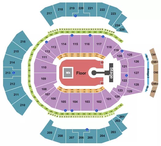  KYGO Seating Map Seating Chart