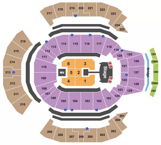  QUEEN Seating Map Seating Chart