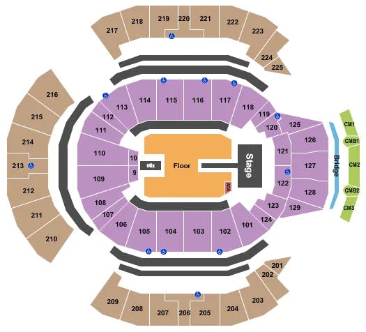  SANTA FE KLAN Seating Map Seating Chart