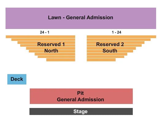  ENDSTAGE GA PIT Seating Map Seating Chart