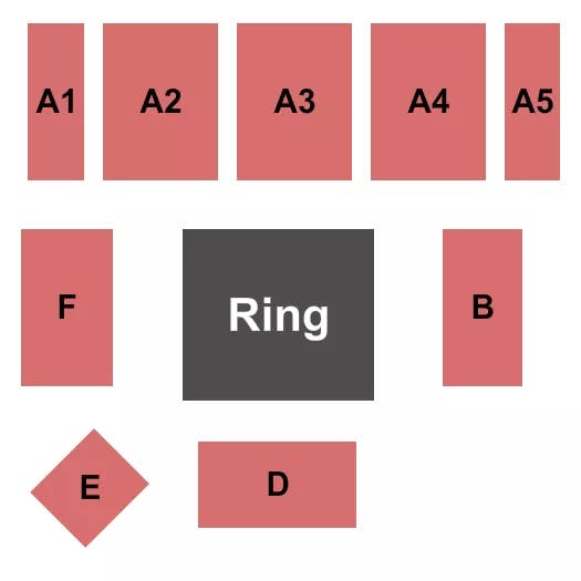  BOXING Seating Map Seating Chart