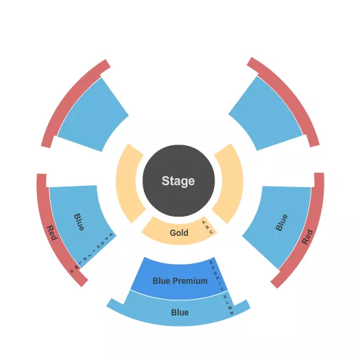  CIRQUE ITALIA STATIC Seating Map Seating Chart