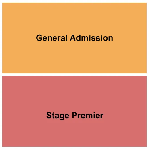 CITY WINERY BOSTON GA STAGE PREMIER Seating Map Seating Chart