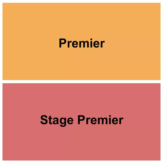 CITY WINERY NASHVILLE PREMIER STAGE Seating Map Seating Chart