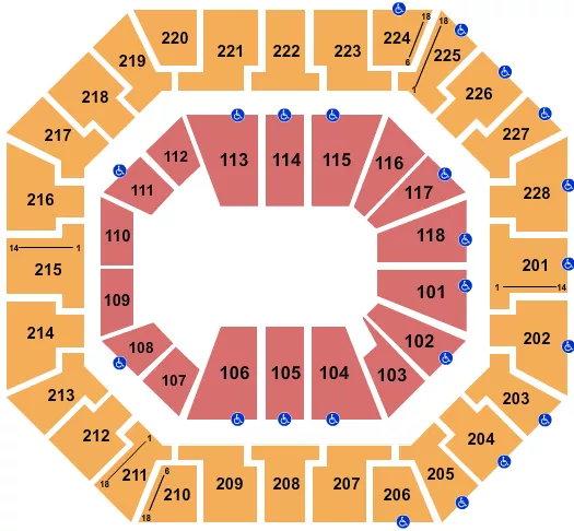  OPEN FLOOR Seating Map Seating Chart