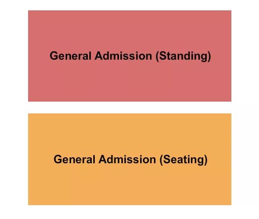  GASTANDING GASEATED Seating Map Seating Chart