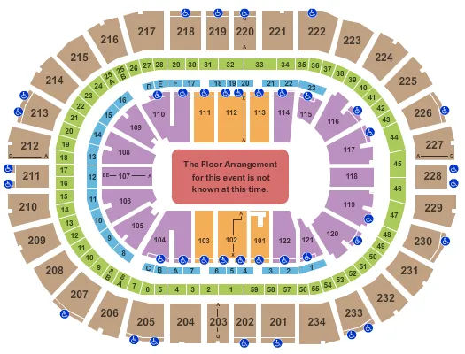  GENERIC FLOOR Seating Map Seating Chart