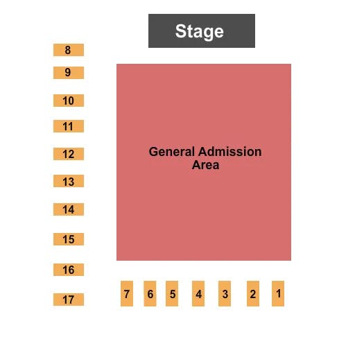 COYOTE JOES NC GA TABLE Seating Map Seating Chart