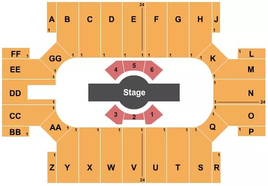  CIRQUE DU SOLEIL Seating Map Seating Chart