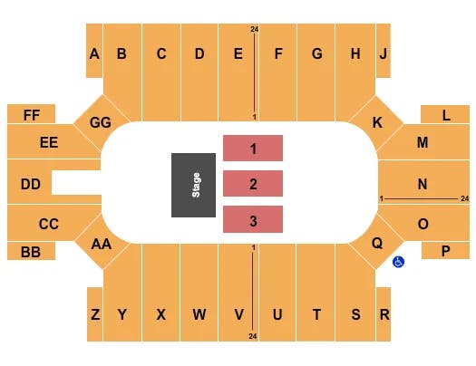  HALF HOUSE 2 Seating Map Seating Chart