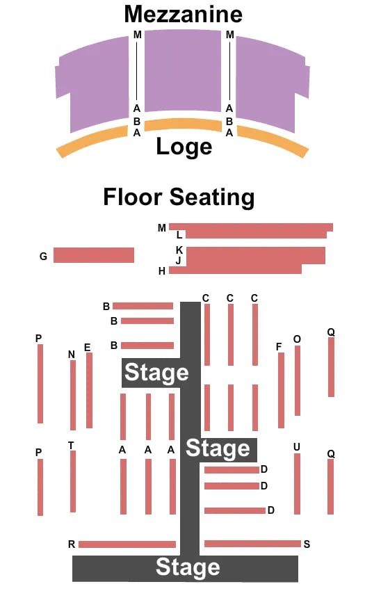  THE JUNGLE Seating Map Seating Chart