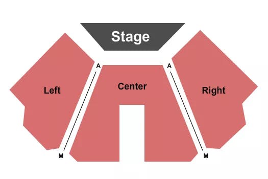  END STAGE Seating Map Seating Chart