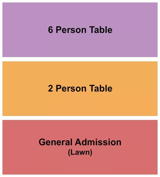  GA TABLES Seating Map Seating Chart