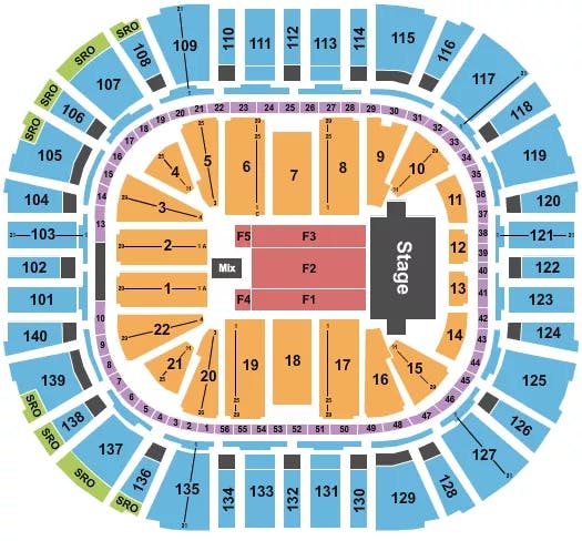  TSO Seating Map Seating Chart