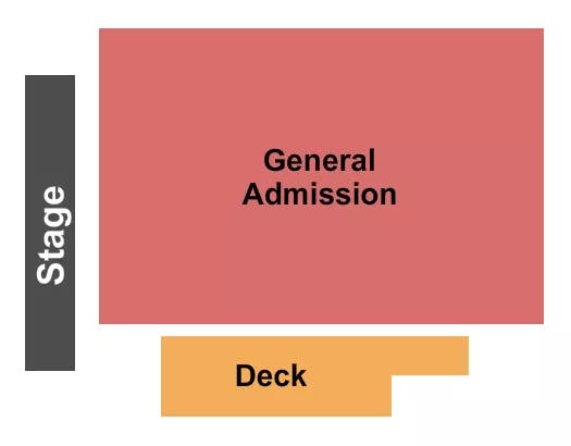  GA DECK Seating Map Seating Chart