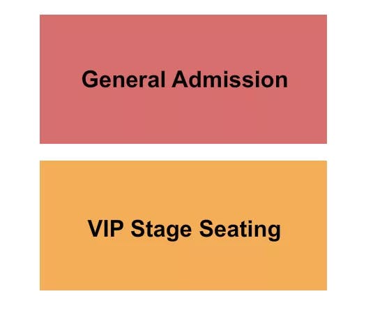  GA VIP STAGE Seating Map Seating Chart