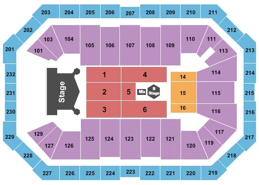  KISS Seating Map Seating Chart