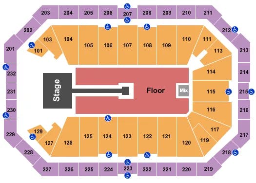  MUSE Seating Map Seating Chart
