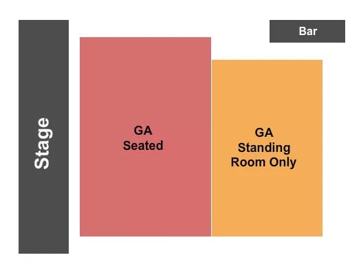 DISTRICT LIVE SAVANNAH GA SEATED STANDING Seating Map Seating Chart