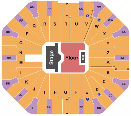  AVENTURA Seating Map Seating Chart