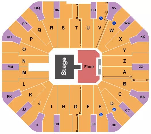  KOE WETZEL Seating Map Seating Chart