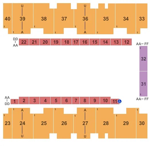  OPEN FLOOR Seating Map Seating Chart