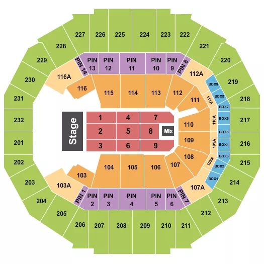  MAXWELL Seating Map Seating Chart