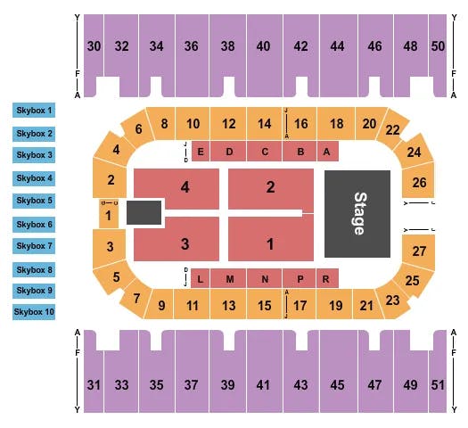  CHER Seating Map Seating Chart