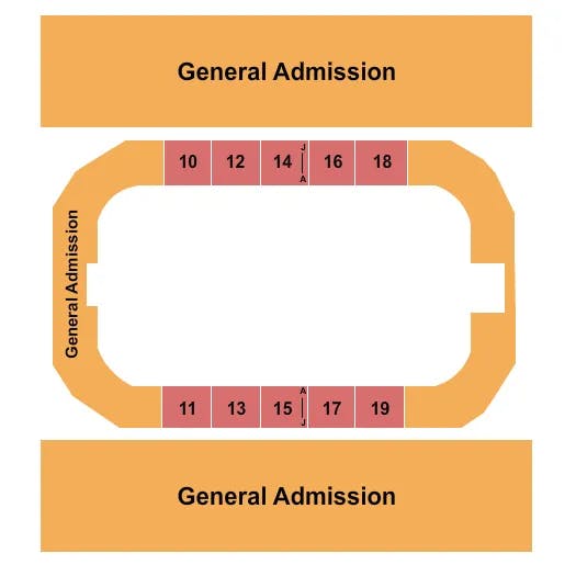  RACING Seating Map Seating Chart