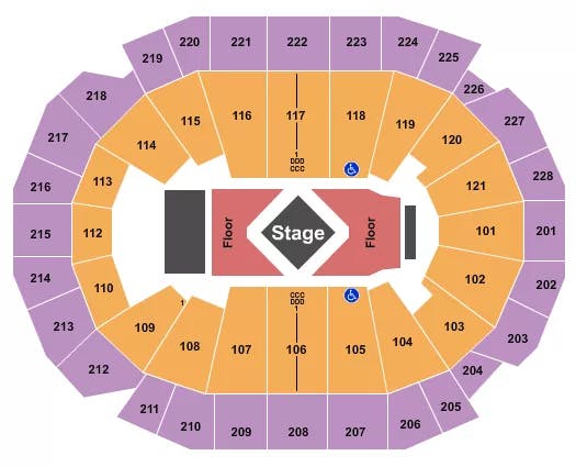  DRAKE Seating Map Seating Chart