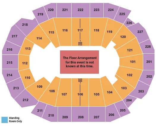  GENERIC FLOOR Seating Map Seating Chart