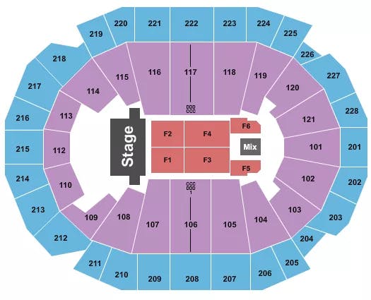  TSO Seating Map Seating Chart