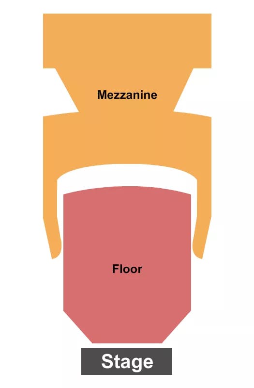  GA FLR GA MEZZ Seating Map Seating Chart