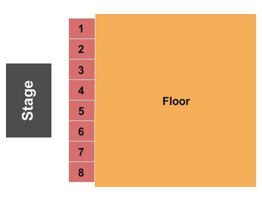  GA FLOOR TABLES 1 8 Seating Map Seating Chart