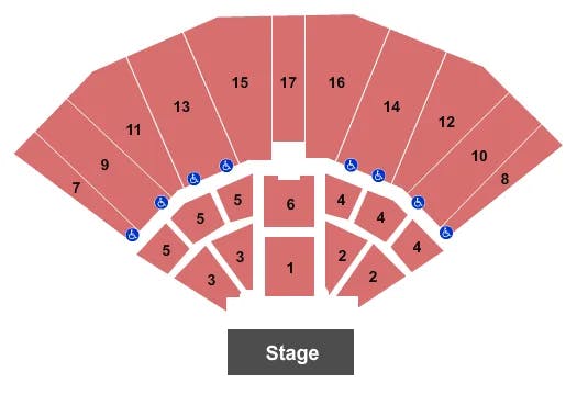  ENDSTAGE 2 Seating Map Seating Chart