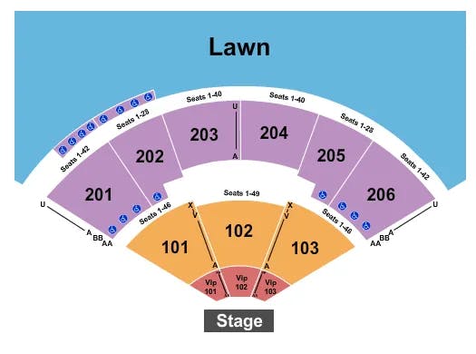  END STAGE 3 Seating Map Seating Chart