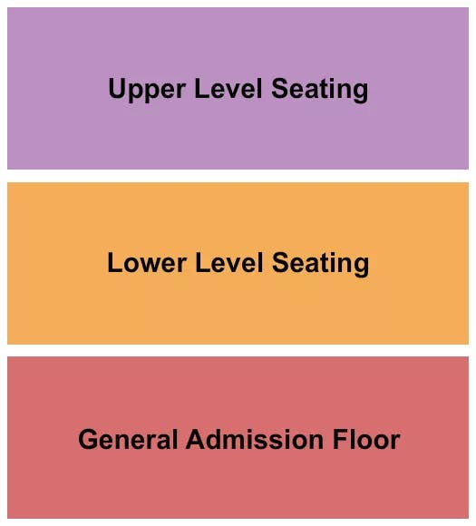  ENDSTAGE GA FLOOR LL UL Seating Map Seating Chart