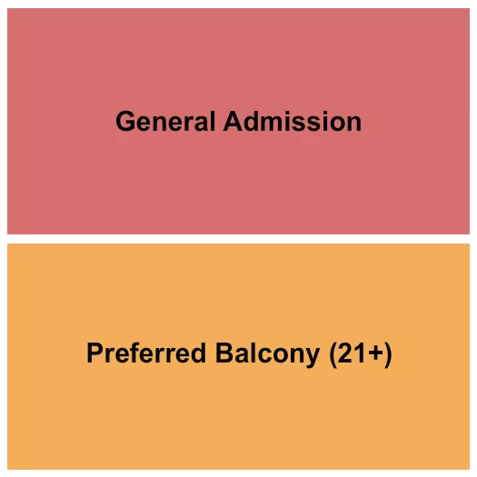  GA PREFERRED Seating Map Seating Chart