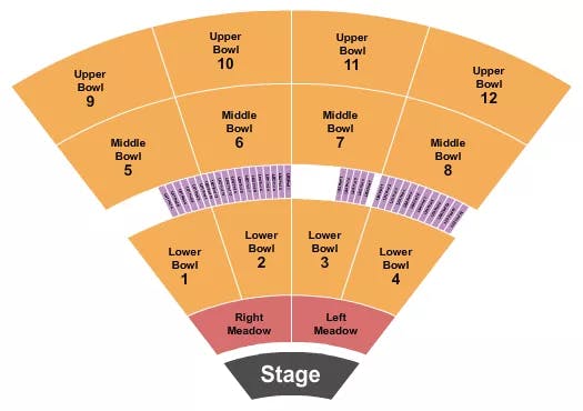  ENDSTAGE 3 Seating Map Seating Chart