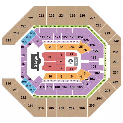  AVENTURA Seating Map Seating Chart