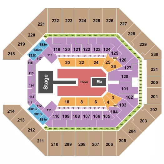  FUTURE Seating Map Seating Chart