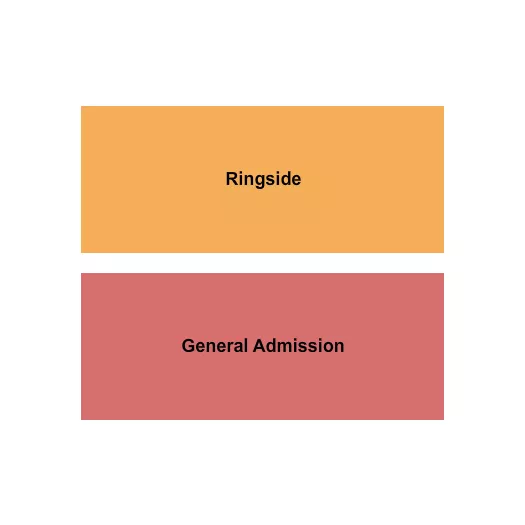 THE ICE BOX NE GA RINGSIDE Seating Map Seating Chart