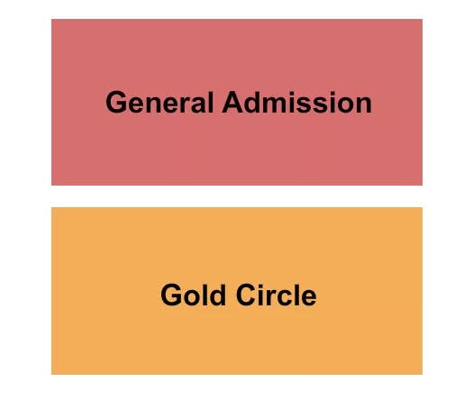 HELIUM COMEDY CLUB ATLANTA GA GOLD CIRCLE Seating Map Seating Chart