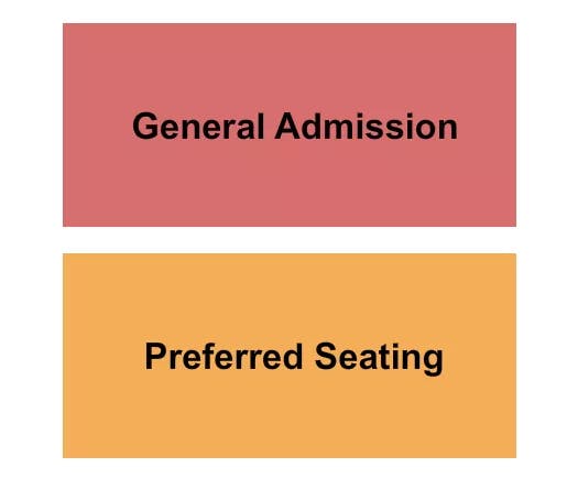  GA PREFERRED Seating Map Seating Chart