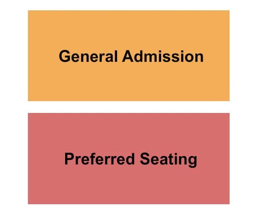  GA PREFERRED Seating Map Seating Chart