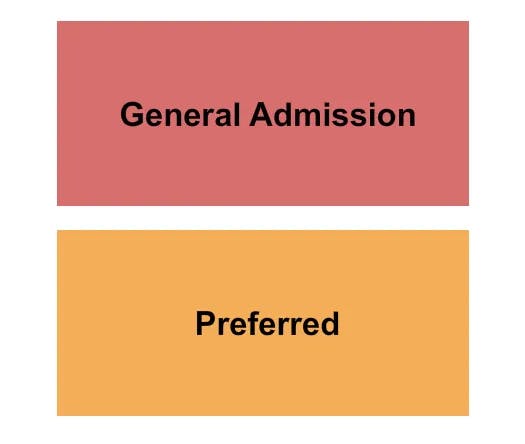  GA PREFERRED Seating Map Seating Chart