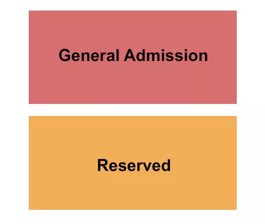  GA RESERVED Seating Map Seating Chart