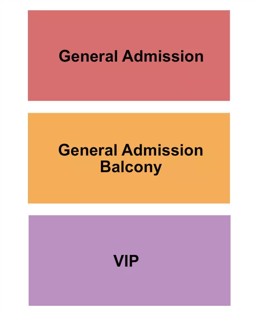 THE LINCOLN THEATRE RALEIGH GA VIP BALCONY Seating Map Seating Chart