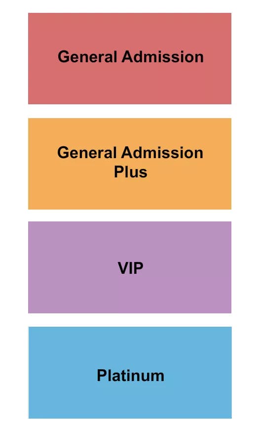  GA VIP GA Seating Map Seating Chart